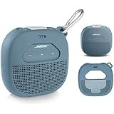Bose SoundLink Micro Portable Bluetooth Speaker (2nd Gen), Wireless Outdoor Speaker, Up to 12 Hours Battery Life, Waterproof and Dustproof, Blue Dusk