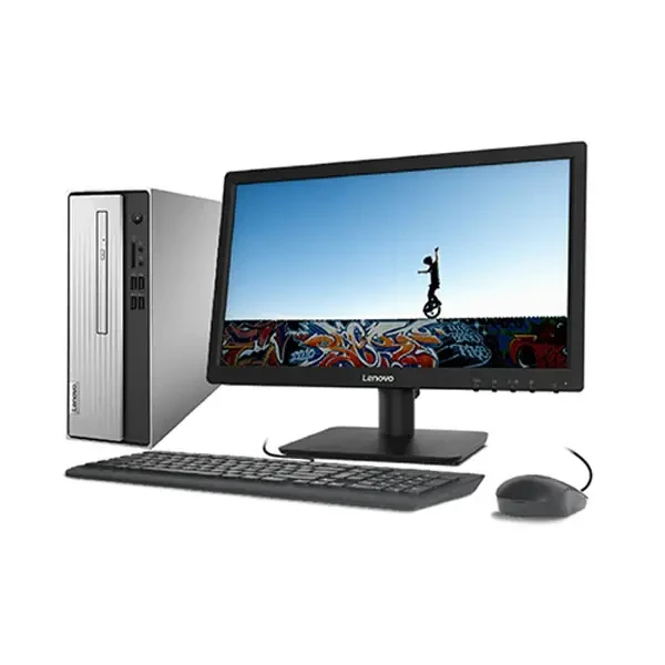 Lenovo IdeaCentre 307 (90NB007LLK) 10th Gen Core i5 Tower Brand PC with 18.5 inch Monitor